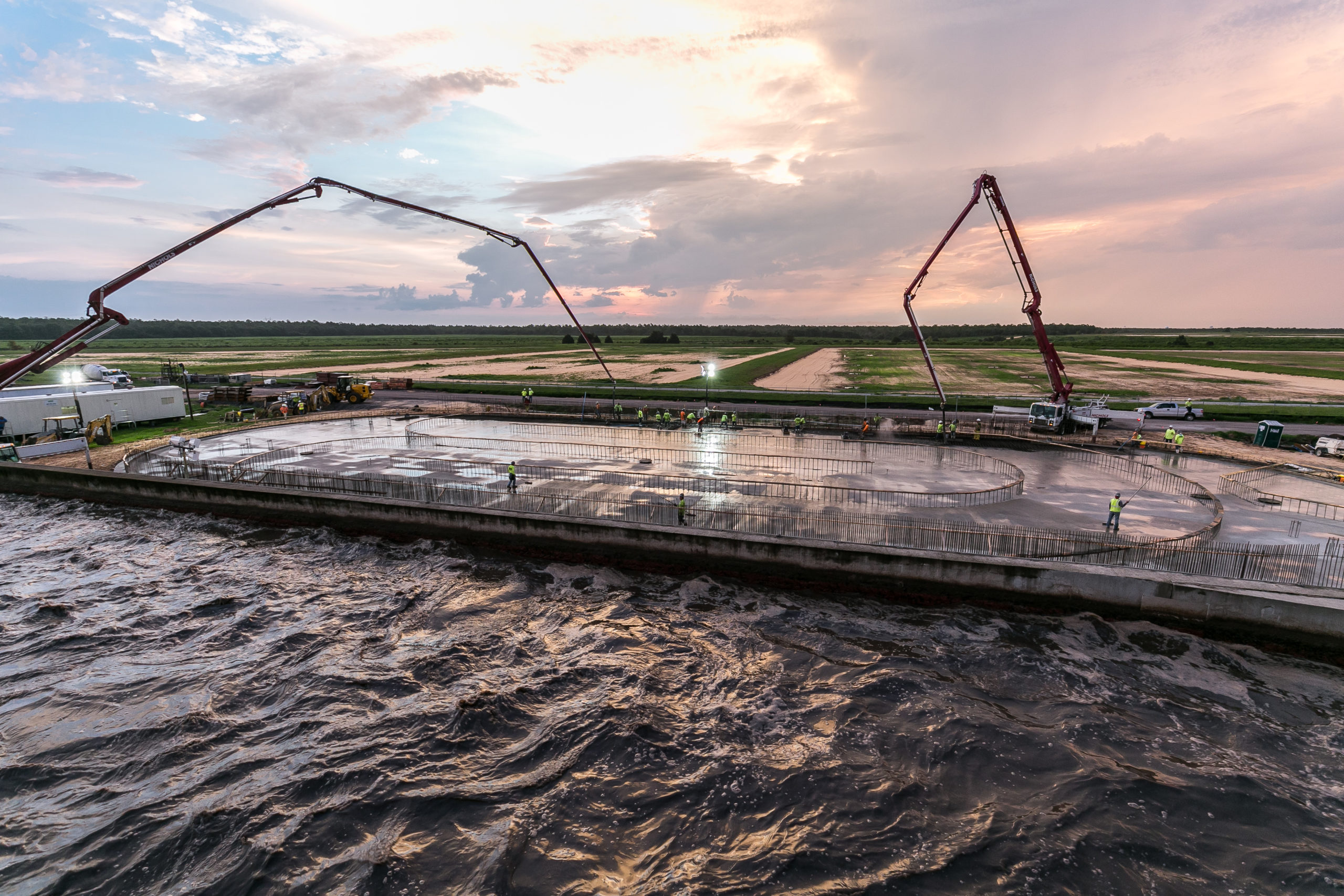 APWRF Expansion Concrete Pour